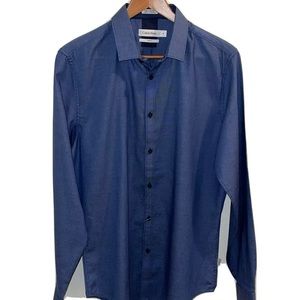 SOLD Calvin Klein Slim Fit Dress Shirt Size- Medium